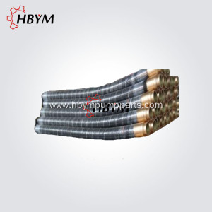 Steel Wire Winding Mortar Pump End Rubber Hose